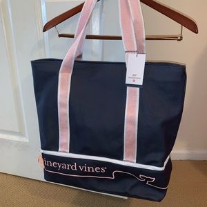 Vineyard Vines for Target Whale Line Beach Bag